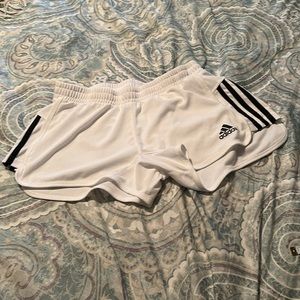 ADIDAS size medium white shorts